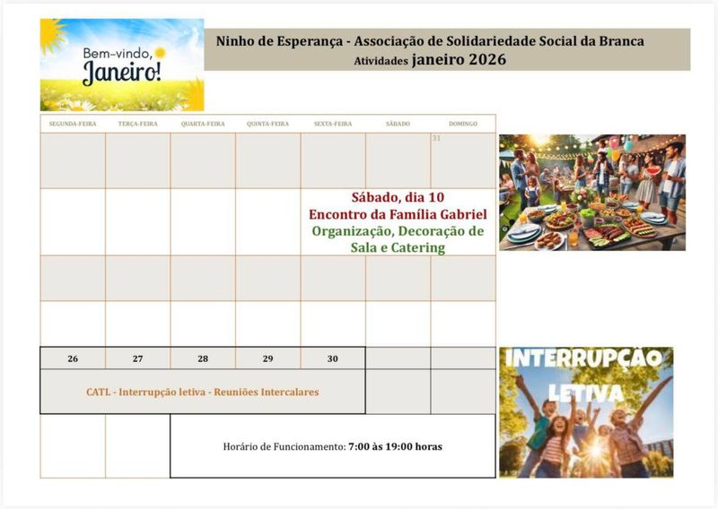Fotografia do Ninho de Esperança